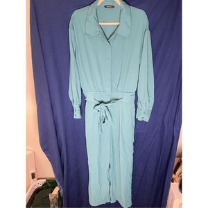 NWT Teal Jumpsuit XL